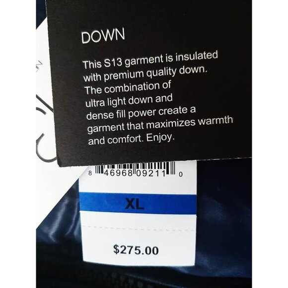 S13 New York Women's Nicky Down Jacket Size XL - Picture 4 of 8